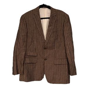 Inserch Linen Sport Coat Jacket, Sz 40R